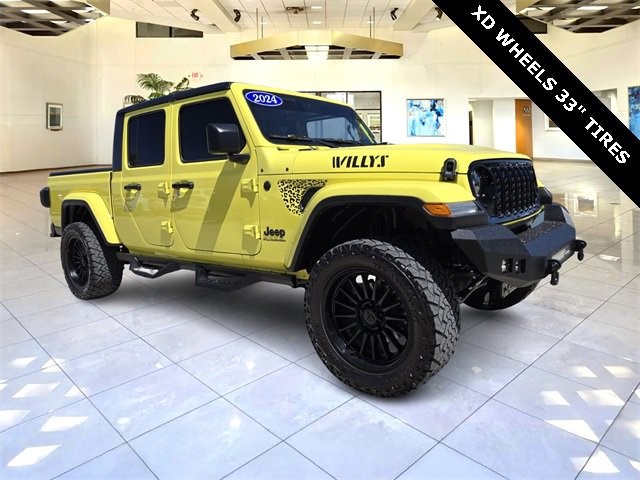 2024 Jeep Gladiator Willys Willys 4x4 Regular Unleaded V-6 3.6 L/220 [8]