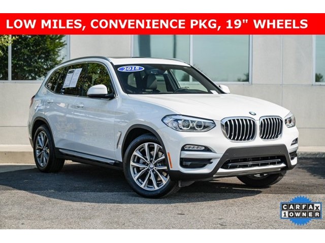 2018 BMW X3 xDrive30i xDrive30i Sports Activity Vehicle Intercooled Turbo Premium Unleaded I-4 2.0 L/122 [1]