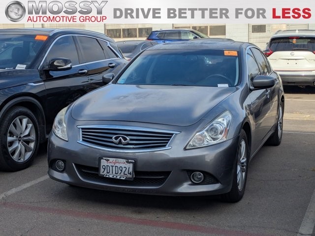 2012 Infiniti G25 Sedan Journey 4dr Journey RWD Gas V6 2.5L/152 [0]