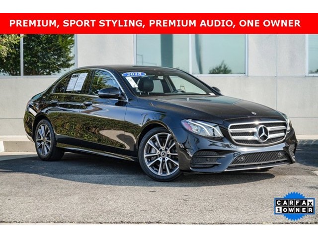 2018 Mercedes-Benz E-Class E 400 E 400 4MATIC Sedan Twin Turbo Premium Unleaded V-6 3.0 L/183 [0]