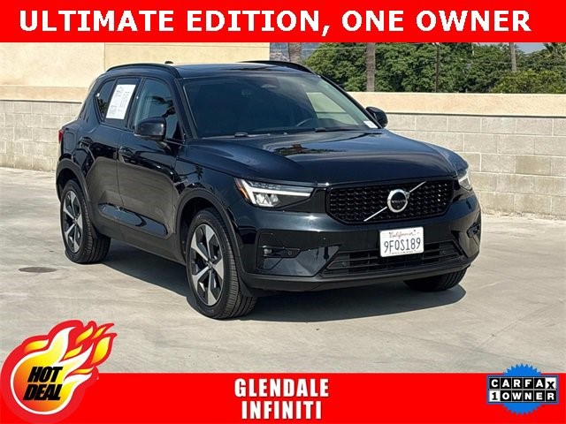 2023 Volvo XC40 Ultimate Dark Theme B4 FWD Ultimate Dark Theme Intercooled Turbo Gas/Electric I-4 2.0 L/120 [0]