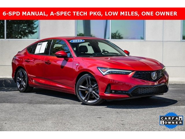 2023 Acura Integra w/A-Spec Technology Package Manual w/A-Spec Technology Package Intercooled Turbo Premium Unleaded I-4 1.5 L/91 [6]