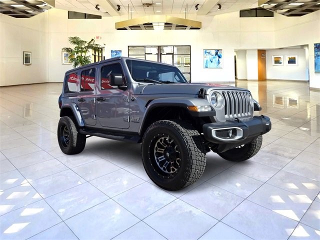 2021 Jeep Wrangler Unlimited Sahara Unlimited Sahara 4x4 Gas/Electric V-6 3.6 L/220 [1]