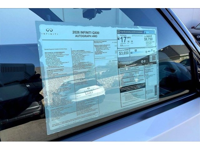 2026 INFINITI QX80 Autograph - Photo 14