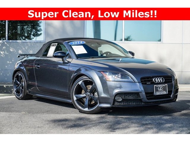 2014 Audi TT 2.0T 2dr Roadster S tronic quattro 2.0T Intercooled Turbo Premium Unleaded I-4 2.0 L/121 [14]