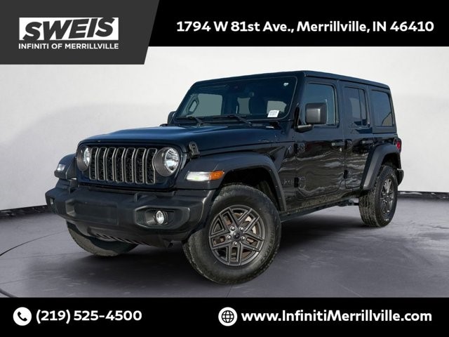 2024 Jeep Wrangler Sport S Sport S 4 Door 4x4 Intercooled Turbo Premium Unleaded I-4 2.0 L/122 [1]