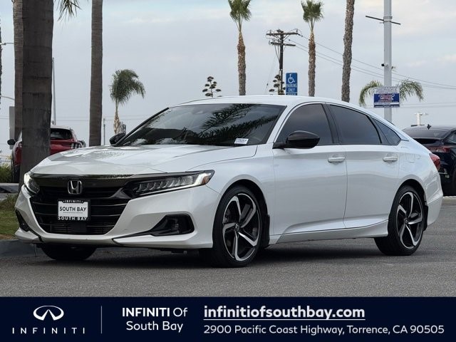 2022 Honda Accord Sedan Sport Sport 1.5T CVT Intercooled Turbo Regular Unleaded I-4 1.5 L/91 [0]