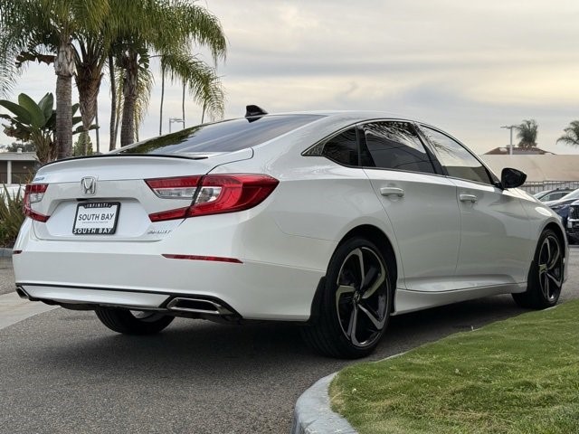2022 Honda Accord Sedan Sport Sport 1.5T CVT Intercooled Turbo Regular Unleaded I-4 1.5 L/91 [6]
