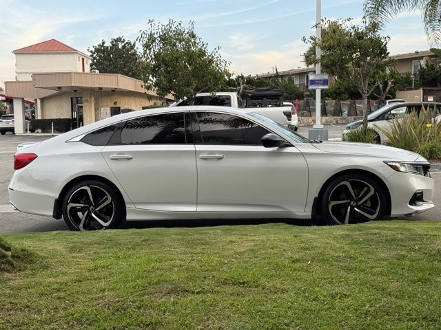 2022 Honda Accord Sedan Sport Sport 1.5T CVT Intercooled Turbo Regular Unleaded I-4 1.5 L/91 [7]