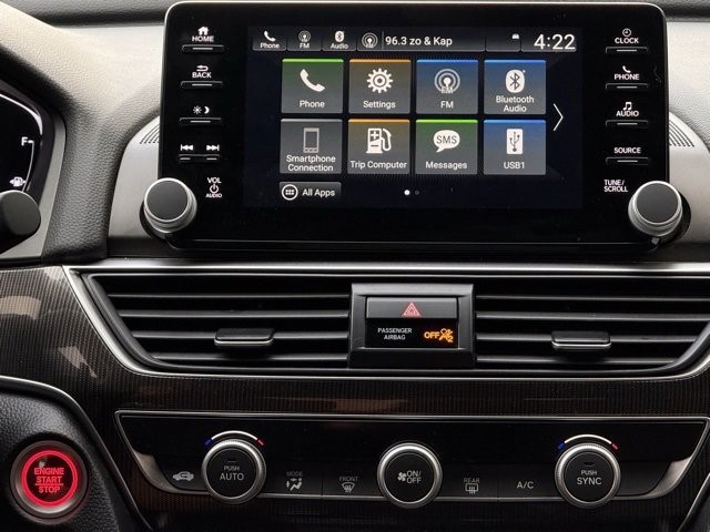 2022 Honda Accord Sedan Sport Sport 1.5T CVT Intercooled Turbo Regular Unleaded I-4 1.5 L/91 [8]