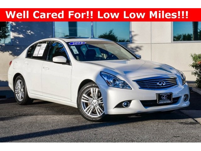 2012 INFINITI G25 Sedan Journey 4dr Journey RWD Gas V6 2.5L/152 [0]