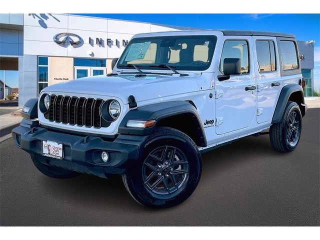 2024 Jeep Wrangler Sport S Sport S 4 Door 4x4 Intercooled Turbo Premium Unleaded I-4 2.0 L/122 [4]