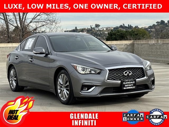 2023 INFINITI Q50 LUXE LUXE RWD Twin Turbo Premium Unleaded V-6 3.0 L/183 [0]