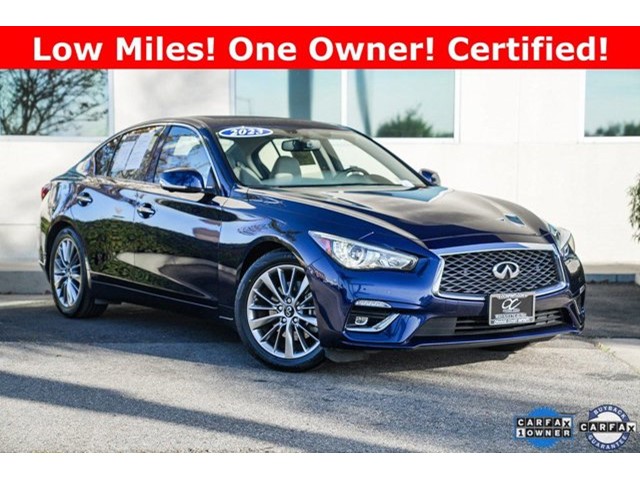 2023 INFINITI Q50 LUXE LUXE RWD Twin Turbo Premium Unleaded V-6 3.0 L/183 [1]