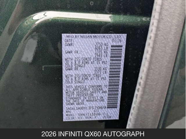 2026 INFINITI QX60 AUTOGRAPH - Photo 27