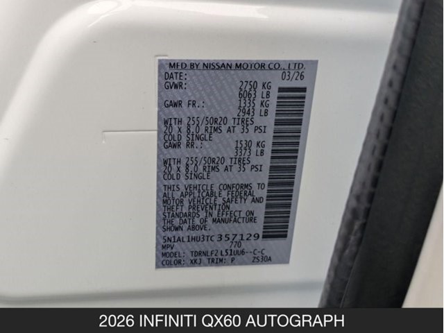 2026 INFINITI QX60 AUTOGRAPH - Photo 27
