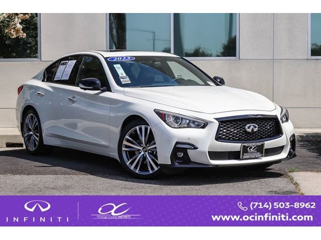 2023 INFINITI Q50 SENSORY SENSORY RWD Twin Turbo Premium Unleaded V-6 3.0 L/183 [7]
