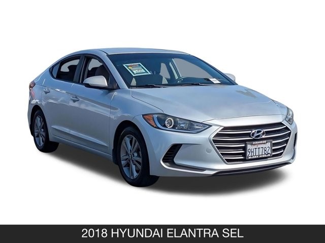 Used 2018 Hyundai Elantra SEL with VIN KMHD84LF6JU501885 for sale in Oceanside, CA