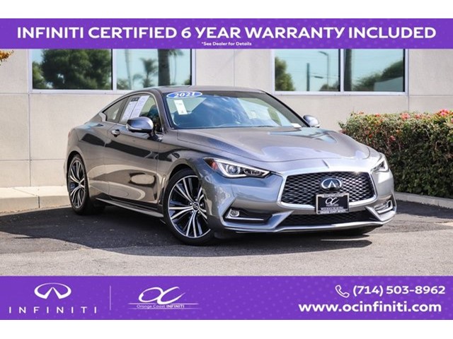 2021 INFINITI Q60 3.0t LUXE 3.0t LUXE RWD Twin Turbo Premium Unleaded V-6 3.0 L/183 [9]