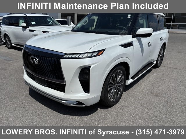 5 New INFINITI Qx80 in Stock serving Fayetteville, Manlius