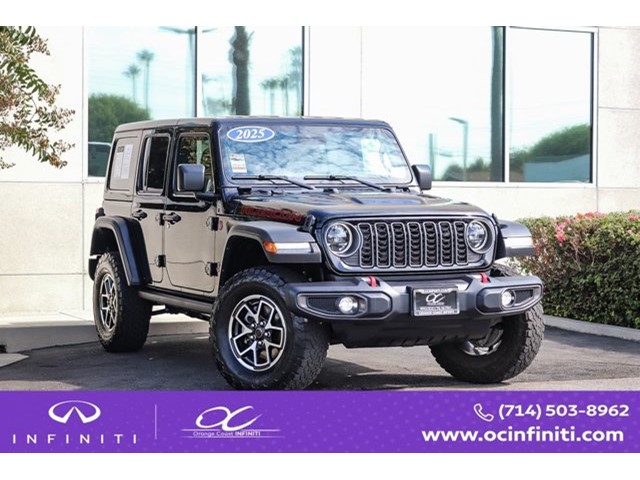 2025 Jeep Wrangler Rubicon Rubicon 4 Door 4x4 Intercooled Turbo Premium Gasoline I-4 2.0 L/122 [0]