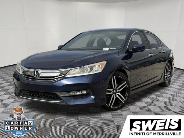 2017 Honda Accord Sedan Sport Sport CVT Regular Unleaded I-4 2.4 L/144 [1]