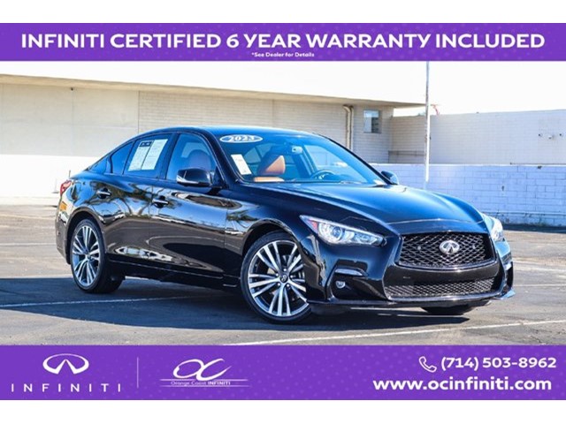 2023 INFINITI Q50 SENSORY SENSORY RWD Twin Turbo Premium Gasoline V-6 3.0 L/183 [7]